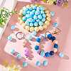 50Pcs Food Grade Eco-Friendly Silicone Beads SIL-TADJ0001-03J-6
