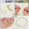 20Pcs Brass Lobster Claw Clasps KK-ME0003-50-3