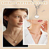 304 Stainless Steel Pendant Necklaces NJEW-LP0001-21-4