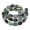 Natural African Turquoise(Jasper) Beads Strands G-T138-16-3