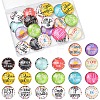 20Pcs Glass Cabochons GGLA-YW0001-28-1