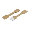 Folding Blank Kraft Paper Jewelry Price Tags CDIS-C006-09B-2