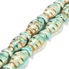 Synthetic Turquoise Beads Strands TURQ-F019-01I-2