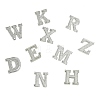 26Pcs Letter A~Z Alloy Lapel Pin Backs JEWB-CJZ0001-03P-8