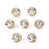 Flat Round Sew on Rhinestone Montee Beads STAS-B107-01B-01G-1
