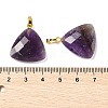 Natural Amethyst Pendants G-L614-D04-G01-3