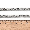 Non-Tarnish 201 Stainless Steel Byzantine Chain Necklaces NJEW-V0313-02-4