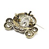 Pumpkin Carriage Enamel Pins JEWB-P046-03AG-01-2