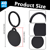 40Pcs Aluminum Keychain KEYC-NB00039-2