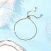 Adjustable 304 Stainless Steel Slider Bracelets BJEW-JB12328-02-1
