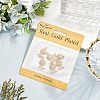 6Pcs Rack Plating Brass Micro Pave Cubic Zirconia Pendants KK-BBC0020-64-7