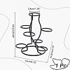 7-Slot Iron Easter Egg Display Stands ODIS-WH0058-21A-EB-2