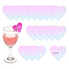 40Pcs Acrylic Wine Glass Charms AJEW-GA0006-26-1