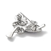 Cartoon Platinum Zinc Alloy Enamel Pin JEWB-D068-03P-02-2