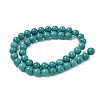 Natural Magnesite Beads Strands G-K244-02-8mm-03-4
