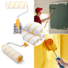 3Pcs Microfiber Paint Roller Brush DIY-GF0012-95-5