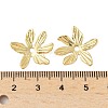 Brass Bead Caps KK-V015-29G-01-2