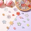 Transparent Acrylic Bead Caps TACR-YW0002-39-5