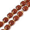 Natural Red Jasper Beads Strands GG-CBA96AE-A01-6x6mm-2