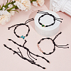 15Pcs Adjustable Braided Nylon Cord Bracelet Making AJEW-UN0003-22-4