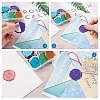 20Pcs 10 Colors Adhesive Wax Seal Stickers DIY-TA0003-48-14