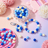 Opaque Acrylic Beads OACR-TAC0014-06G-7