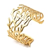 304 Stainless Steel Cuff Bangles BJEW-L705-02G-4