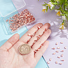 240Pcs Electroplated Glass Seed Beads SEED-NB0002-06A-3