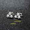 201 Stainless Steel Stud Earrings FS-WGB18B1-22-1