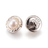 Plastic Shank Buttons BUTT-WH0012-01-2