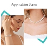 2Pcs 2 Colors Brass Pave Clear Cubic Zirconia Connector Charms KK-YW0004-27-6