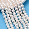 Natural Cultured Freshwater Pearl Beads Strands PA-CBABE82-06A-1