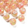 Transparent Resin with Paillette Beads RESI-G110-01F-1