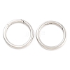 Non-Tarnish 316 Stainless Steel Spring Gate Rings STAS-M296-01P-I-2