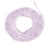 Natural Lavender Amethyst Beads Strands G-T143-03-2