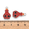 Halloween Theme Alloy and Enamel Pendants ENAM-T021-31K-02P-3