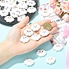 32Pcs 8 Styles Funny Opaque Resin Cabochons RESI-YW0005-94-5