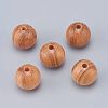 Natural Wood Beads WOOD-H100-02-1