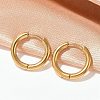 202 Stainless Steel Huggie Hoop Earrings EJEW-F111A-16mm-G-2