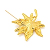 Leaf Shape Alloy Brooch JEWB-U006-01G-2