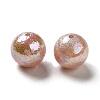 UV Plating Opaque Acrylic Beads X-OACR-L013-002D-2