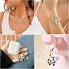12Pcs 4 Styles Sports Alloy Enamel Pendants ENAM-YW0008-45-6