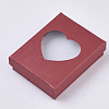 Textured Cardboard Jewelry Boxes CBOX-N012-07-5