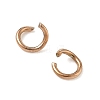 304 Stainless Steel Open Jump Rings STAS-Z150-01A-RG-2