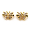 Rack Plating Brass Pave Cubic Zirconia Slide Charms KK-TAC0016-04G-01-1