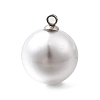 ABS Plastic Imitation Pearl Pendants FIND-H052-01I-02P-1
