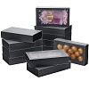 Cardboard Drawer Gift Storage Boxes with Clear Cover CON-WH0092-72C-02-1