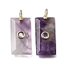 Natural Mixed Gemstone Pendants GG-CBA7610-05G-2