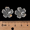Acrylic Bead Caps OACR-H056-01A-4