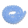 Imitation Jade Glass Beads Stands EGLA-A035-J8mm-D03-3